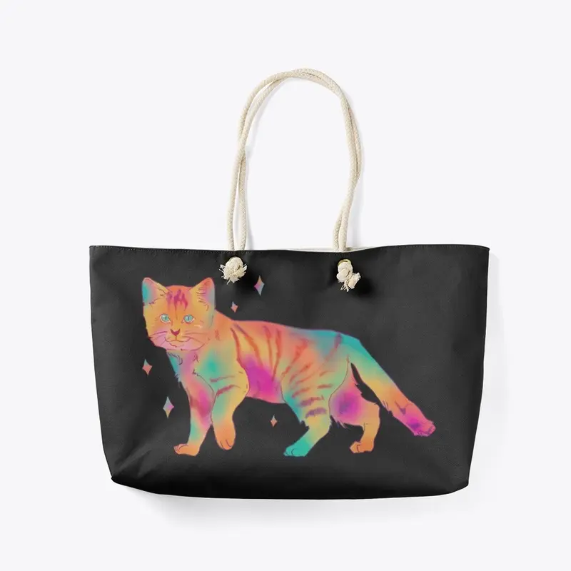 MYSTIC CAT TOTE BAG