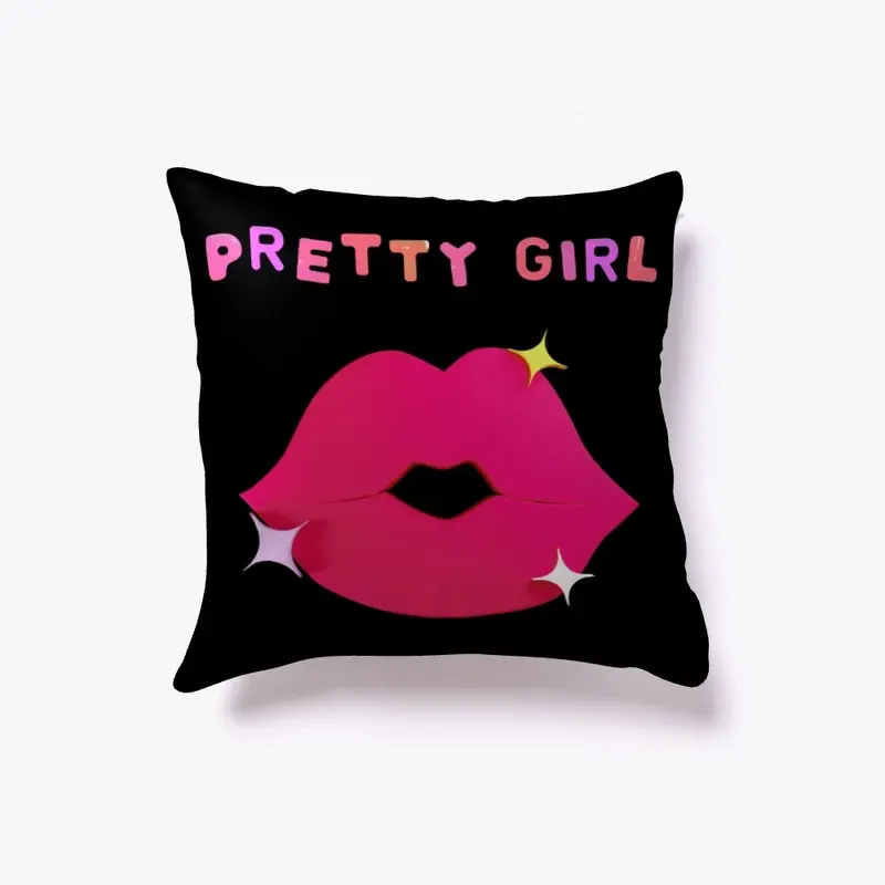 PRETTY GIRL PILLOW