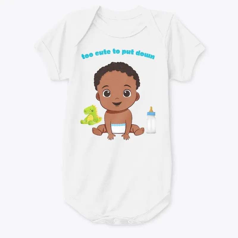 TOO CUTE BABY ONESIE