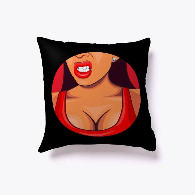 PRETTY GIRL MEAN MUG PILLOW